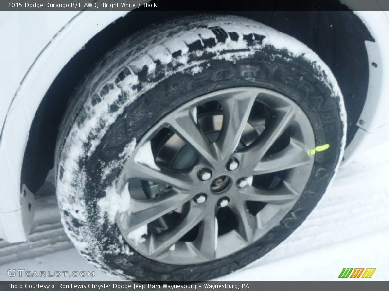 Bright White / Black 2015 Dodge Durango R/T AWD