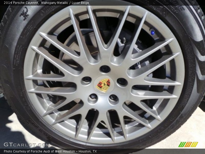 Mahogany Metallic / Luxor Beige 2014 Porsche Cayenne