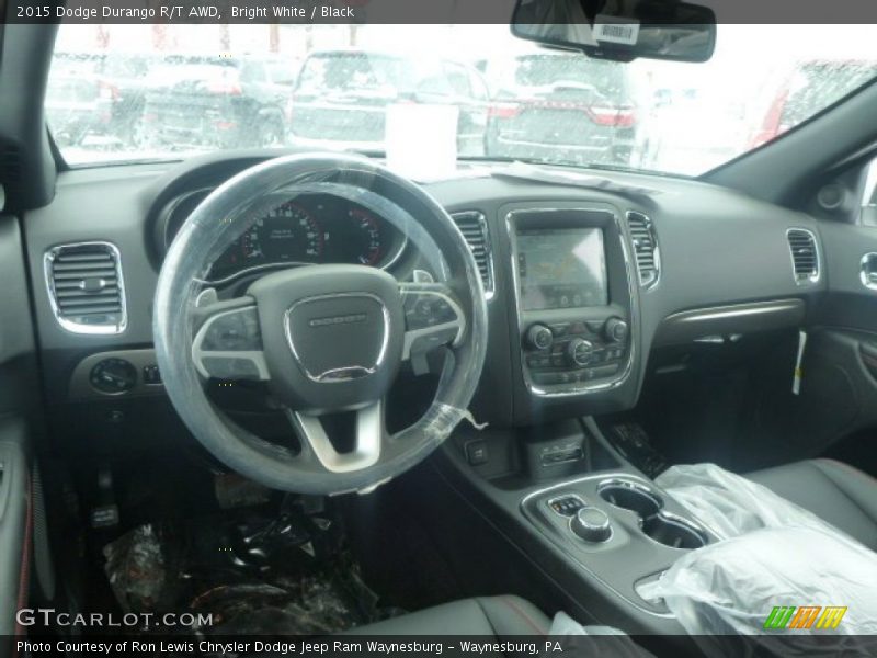 Bright White / Black 2015 Dodge Durango R/T AWD