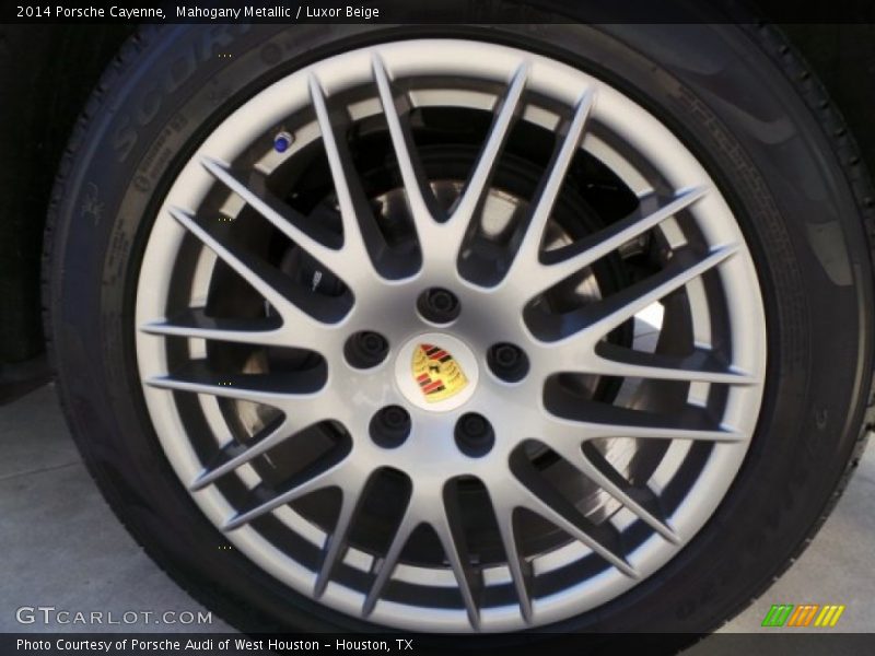 Mahogany Metallic / Luxor Beige 2014 Porsche Cayenne