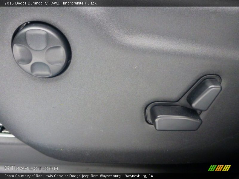 Bright White / Black 2015 Dodge Durango R/T AWD
