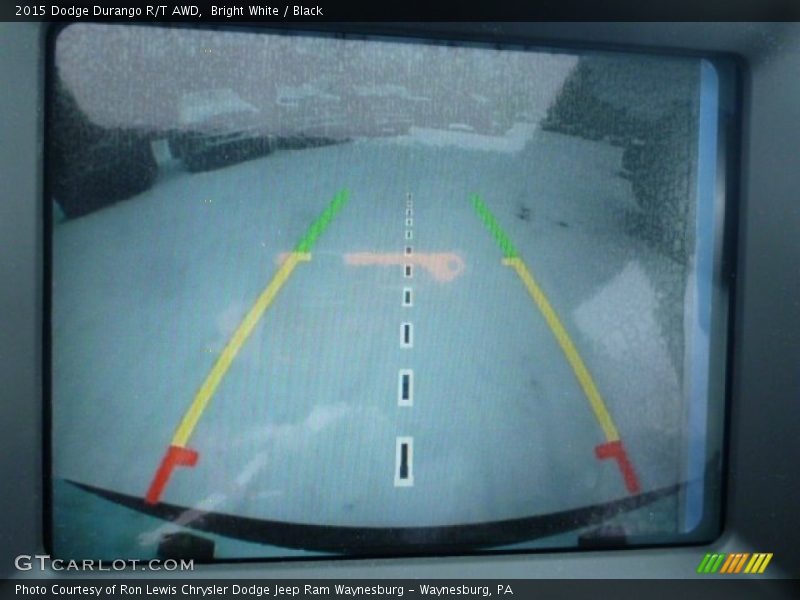 Bright White / Black 2015 Dodge Durango R/T AWD