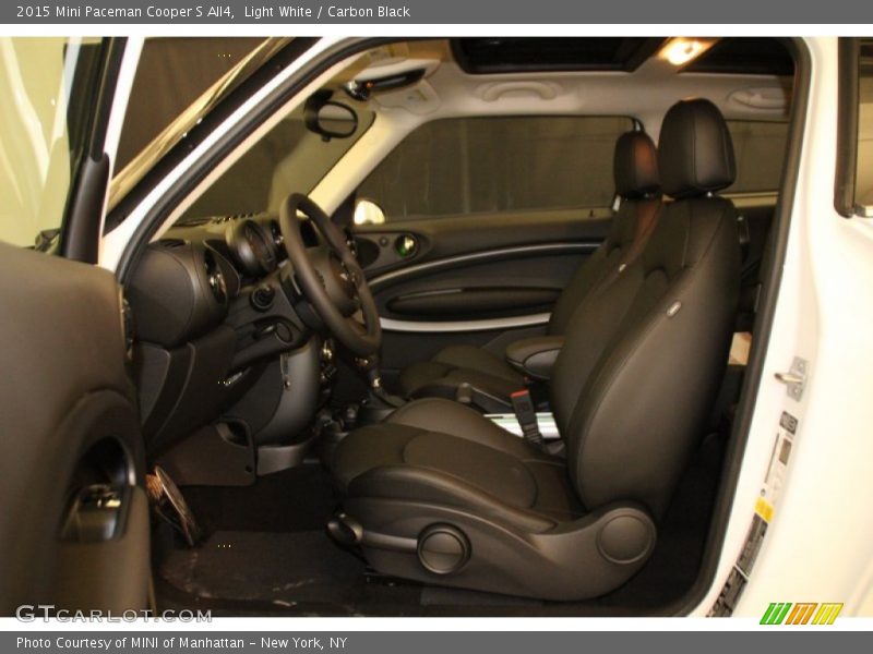 Light White / Carbon Black 2015 Mini Paceman Cooper S All4