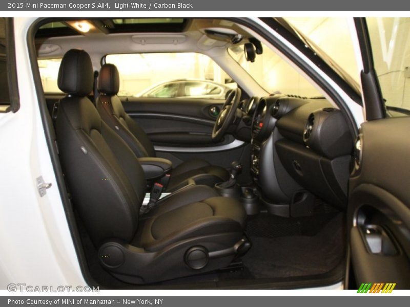 Light White / Carbon Black 2015 Mini Paceman Cooper S All4
