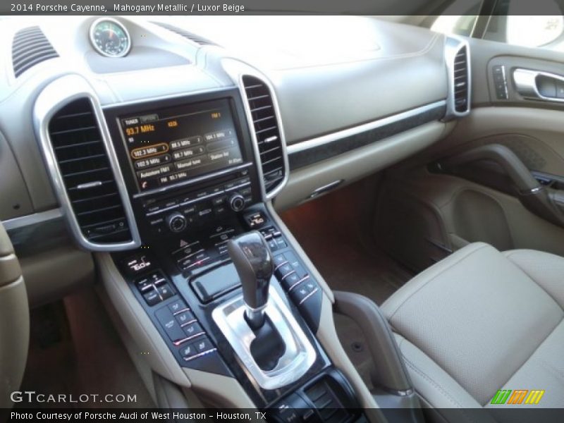 Mahogany Metallic / Luxor Beige 2014 Porsche Cayenne