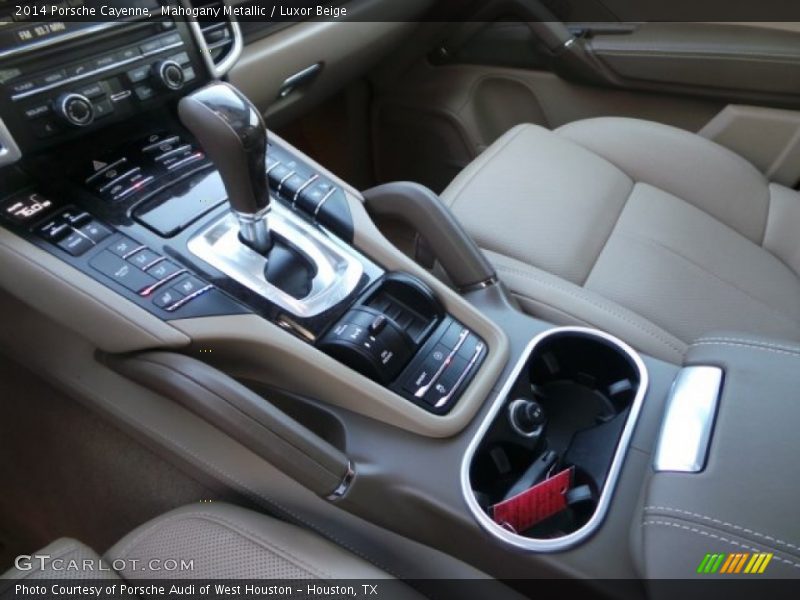 Mahogany Metallic / Luxor Beige 2014 Porsche Cayenne