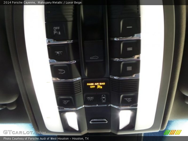 Mahogany Metallic / Luxor Beige 2014 Porsche Cayenne