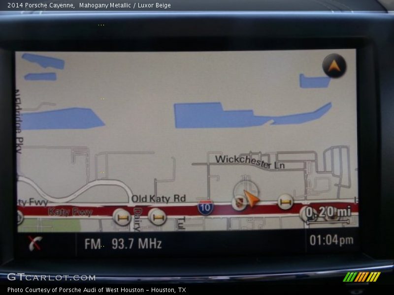 Mahogany Metallic / Luxor Beige 2014 Porsche Cayenne