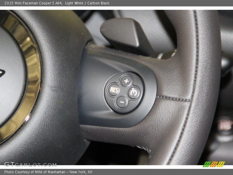 Controls of 2015 Paceman Cooper S All4