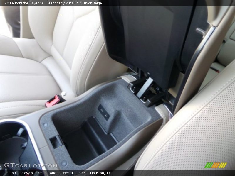 Mahogany Metallic / Luxor Beige 2014 Porsche Cayenne