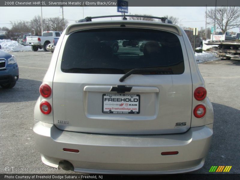Silverstone Metallic / Ebony Black/Gray 2008 Chevrolet HHR SS