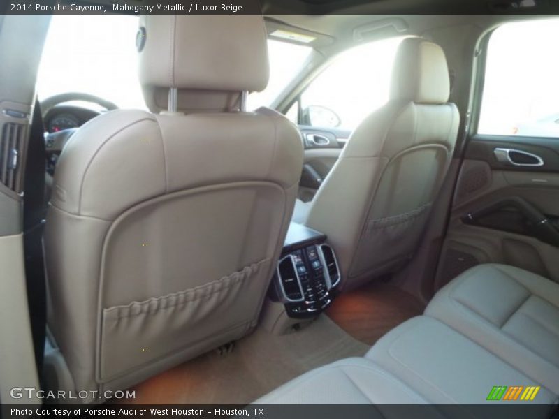 Mahogany Metallic / Luxor Beige 2014 Porsche Cayenne