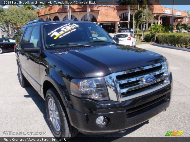 Tuxedo Black / Charcoal Black 2014 Ford Expedition Limited 4x4