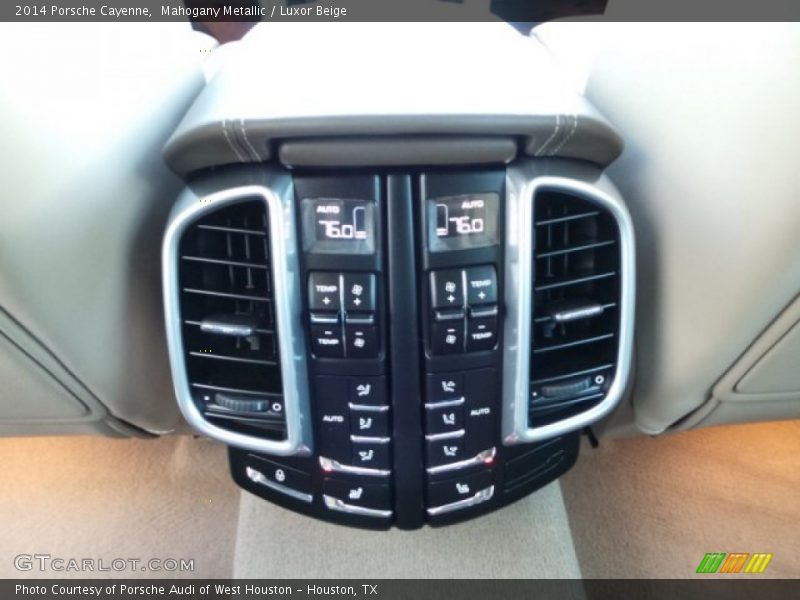 Mahogany Metallic / Luxor Beige 2014 Porsche Cayenne