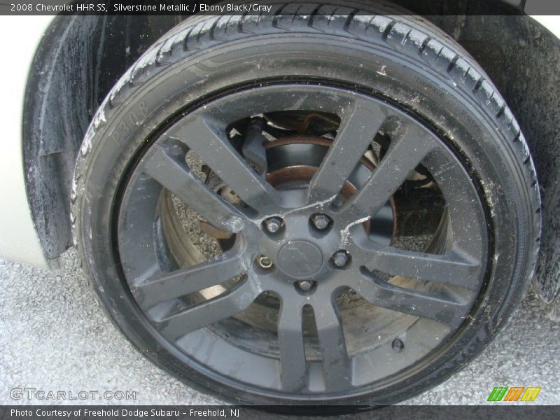 Silverstone Metallic / Ebony Black/Gray 2008 Chevrolet HHR SS