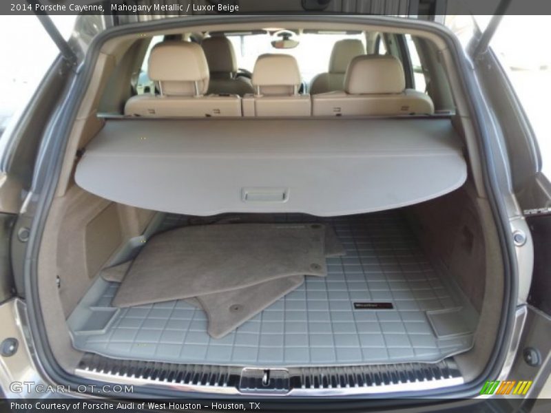 Mahogany Metallic / Luxor Beige 2014 Porsche Cayenne