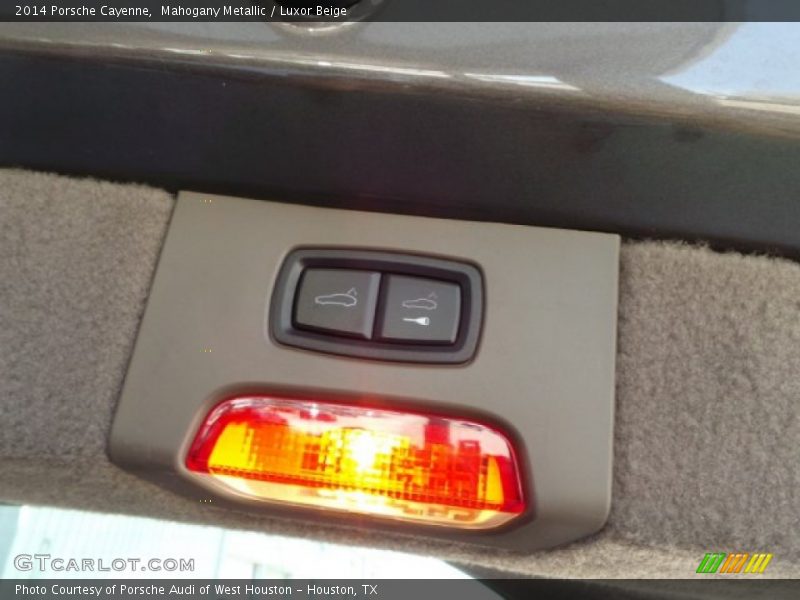 Mahogany Metallic / Luxor Beige 2014 Porsche Cayenne