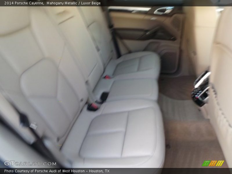 Mahogany Metallic / Luxor Beige 2014 Porsche Cayenne