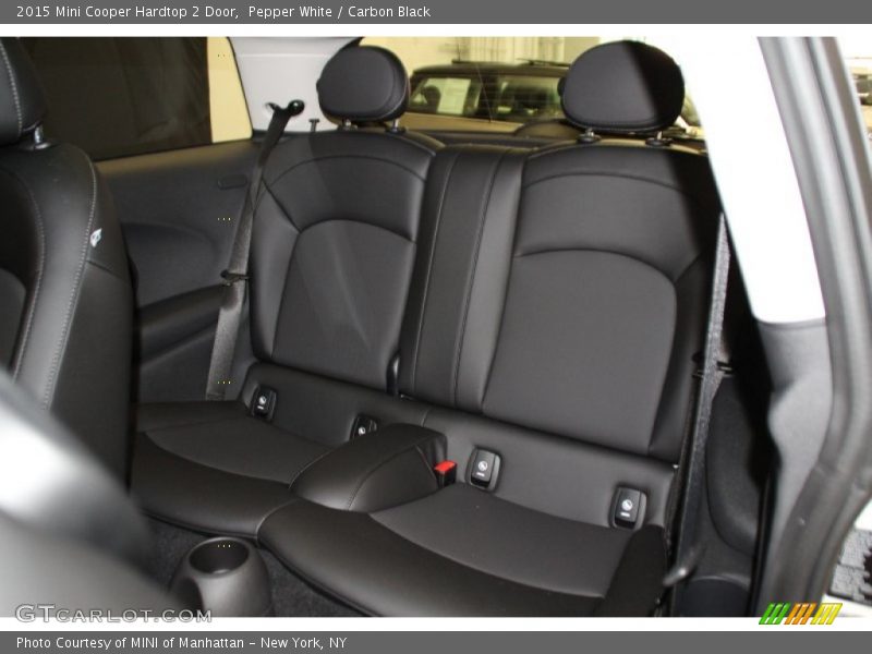 Pepper White / Carbon Black 2015 Mini Cooper Hardtop 2 Door