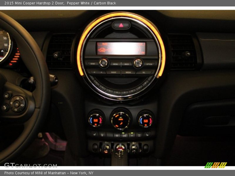 Pepper White / Carbon Black 2015 Mini Cooper Hardtop 2 Door