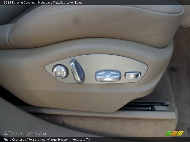 Mahogany Metallic / Luxor Beige 2014 Porsche Cayenne