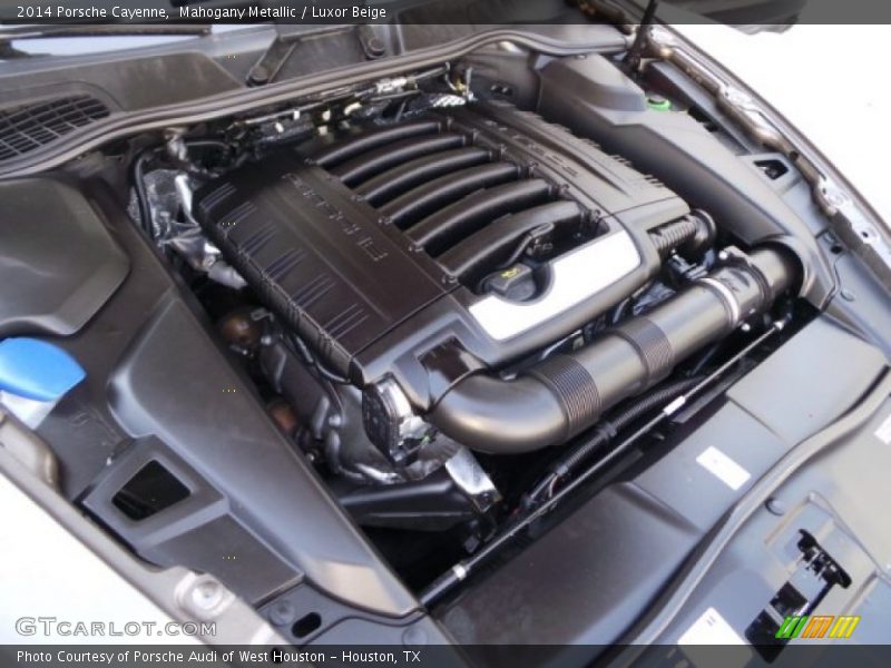 Mahogany Metallic / Luxor Beige 2014 Porsche Cayenne