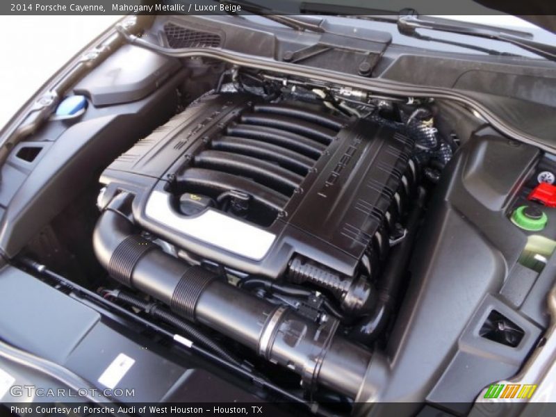 Mahogany Metallic / Luxor Beige 2014 Porsche Cayenne