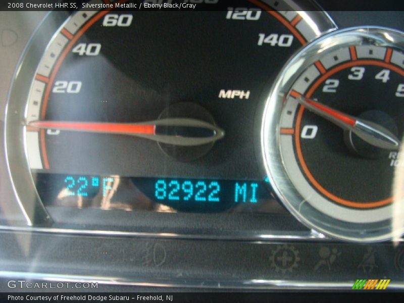 Silverstone Metallic / Ebony Black/Gray 2008 Chevrolet HHR SS