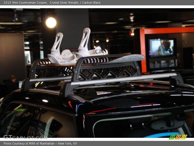 Crystal Silver Metallic / Carbon Black 2015 Mini Countryman Cooper