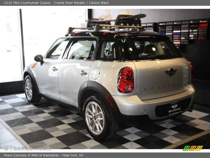 Crystal Silver Metallic / Carbon Black 2015 Mini Countryman Cooper