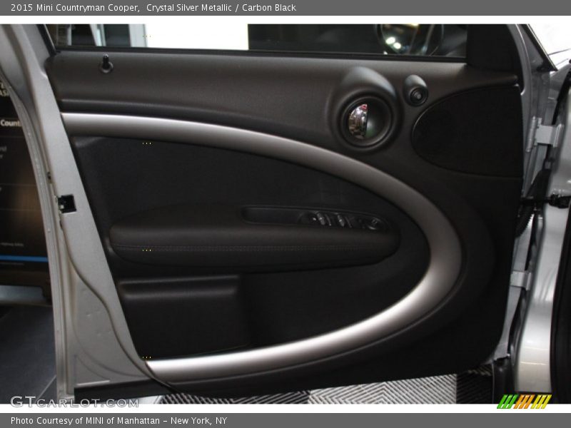 Crystal Silver Metallic / Carbon Black 2015 Mini Countryman Cooper