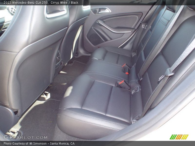 Cirrus White / Black 2015 Mercedes-Benz CLA 250