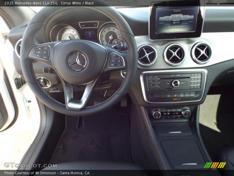 Cirrus White / Black 2015 Mercedes-Benz CLA 250