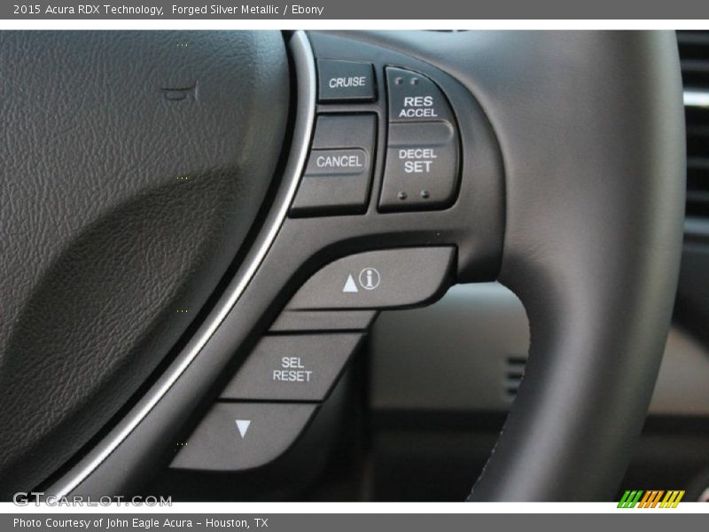 Controls of 2015 RDX Technology
