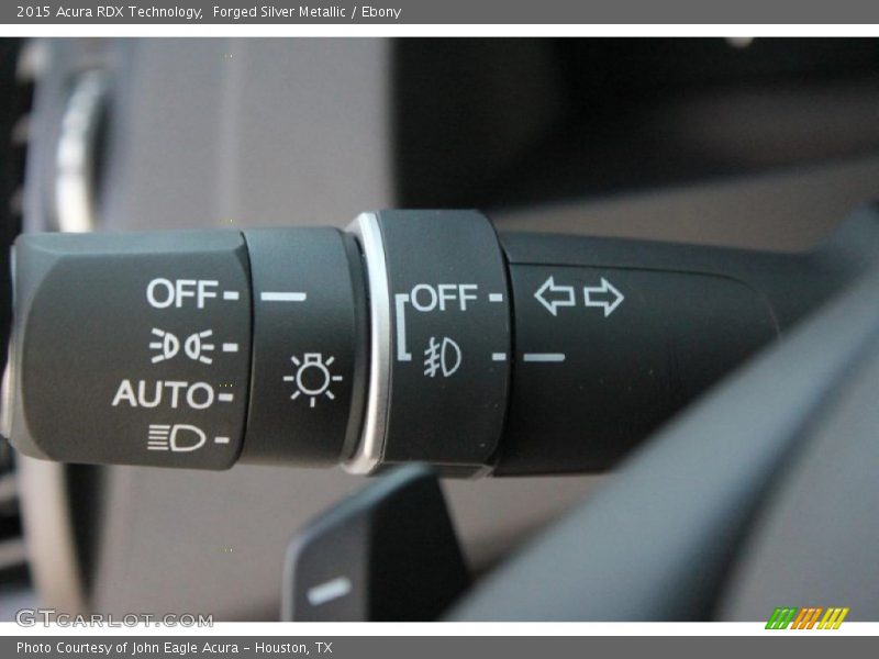 Controls of 2015 RDX Technology