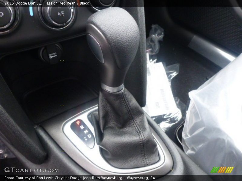 Passion Red Pearl / Black 2015 Dodge Dart SE