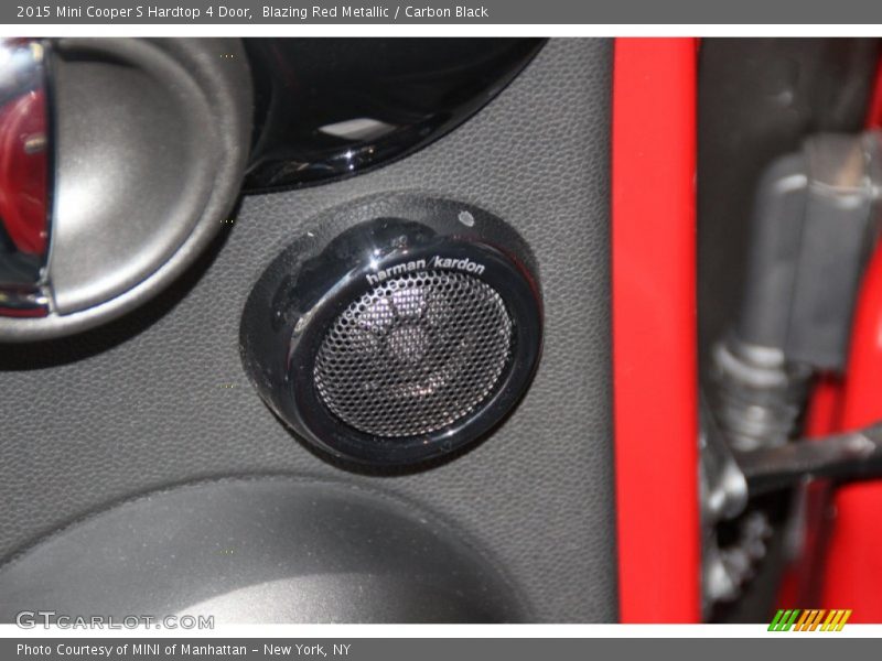 Blazing Red Metallic / Carbon Black 2015 Mini Cooper S Hardtop 4 Door