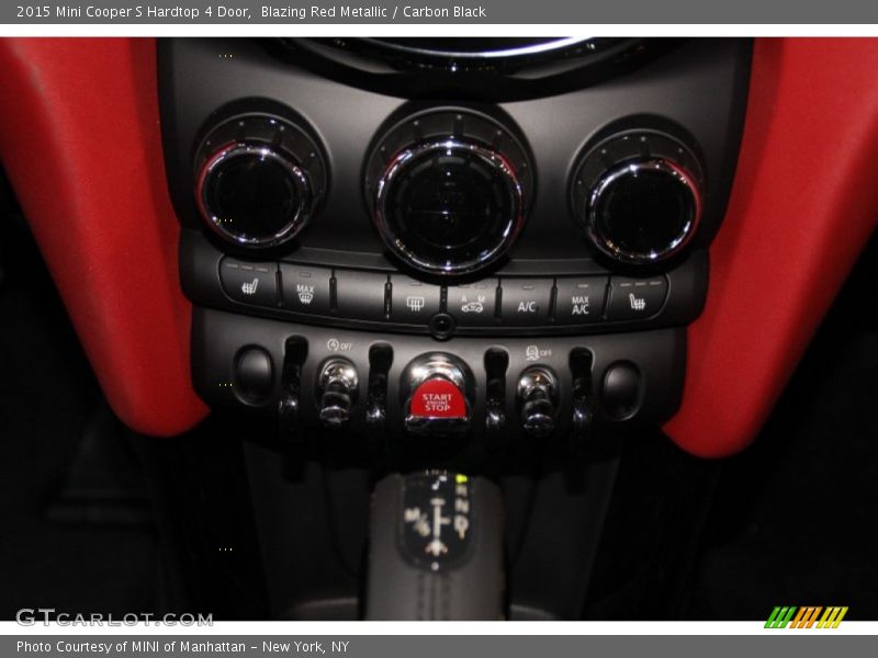 Blazing Red Metallic / Carbon Black 2015 Mini Cooper S Hardtop 4 Door