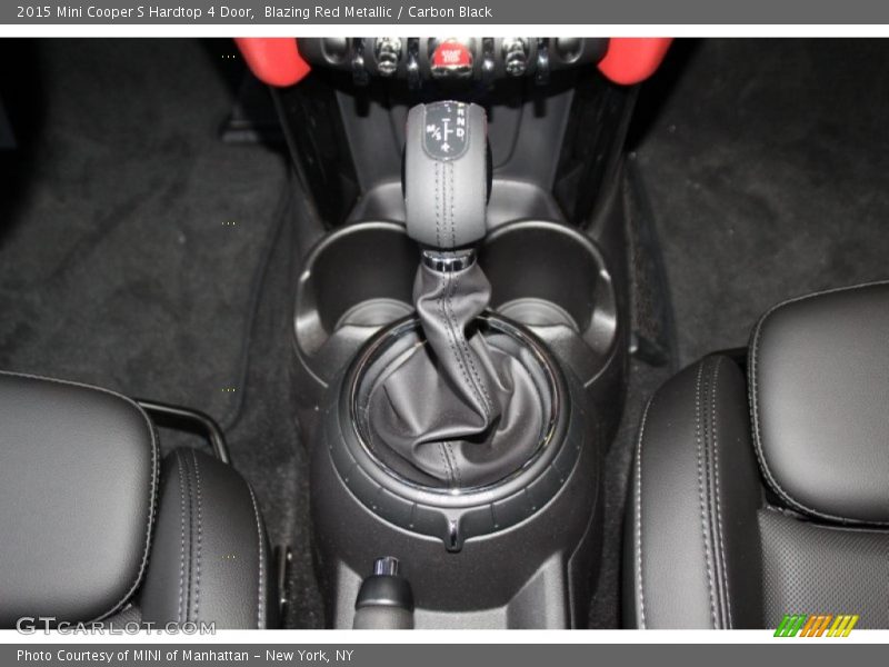 Blazing Red Metallic / Carbon Black 2015 Mini Cooper S Hardtop 4 Door