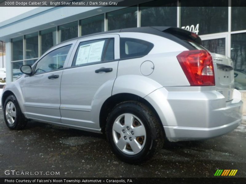 Bright Silver Metallic / Dark Slate Gray 2008 Dodge Caliber SE