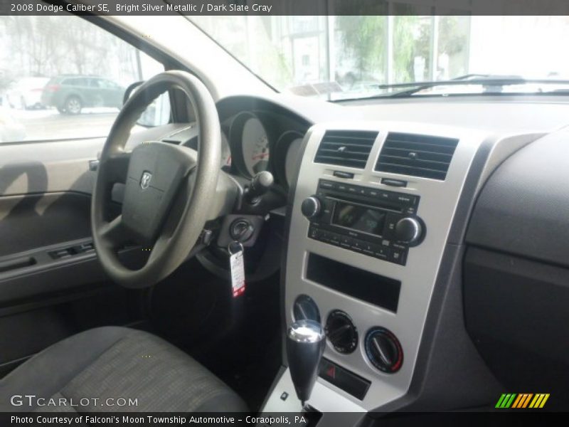 Bright Silver Metallic / Dark Slate Gray 2008 Dodge Caliber SE