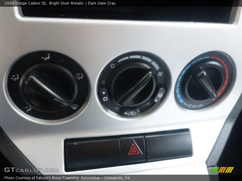 Bright Silver Metallic / Dark Slate Gray 2008 Dodge Caliber SE