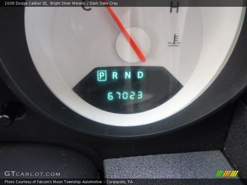 Bright Silver Metallic / Dark Slate Gray 2008 Dodge Caliber SE