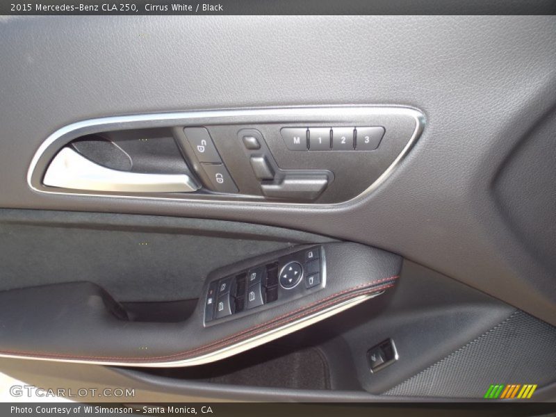 Cirrus White / Black 2015 Mercedes-Benz CLA 250