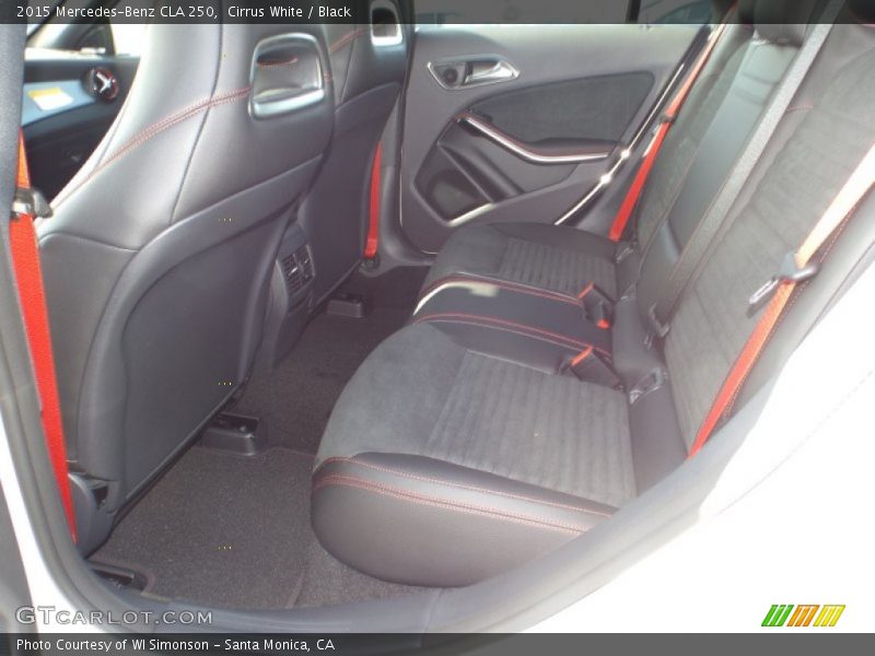 Cirrus White / Black 2015 Mercedes-Benz CLA 250