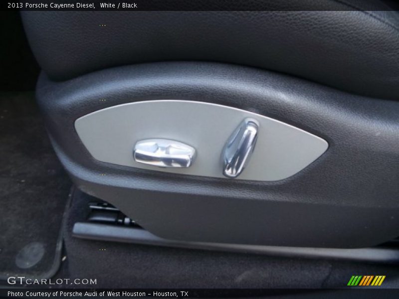White / Black 2013 Porsche Cayenne Diesel