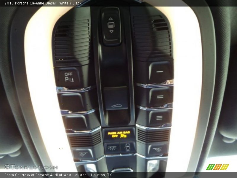 White / Black 2013 Porsche Cayenne Diesel
