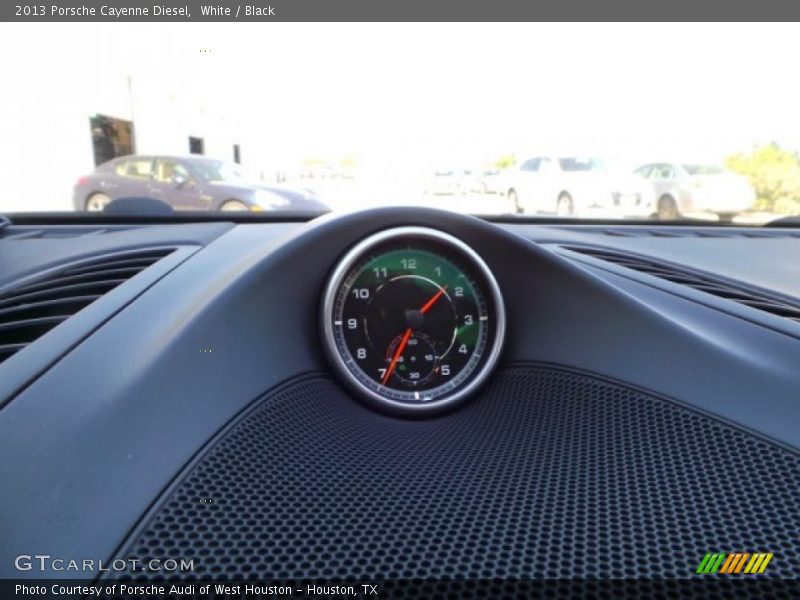 White / Black 2013 Porsche Cayenne Diesel