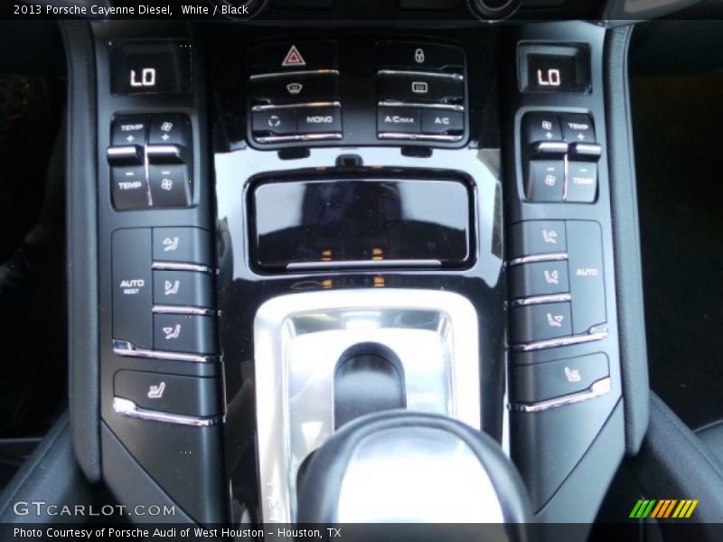 White / Black 2013 Porsche Cayenne Diesel