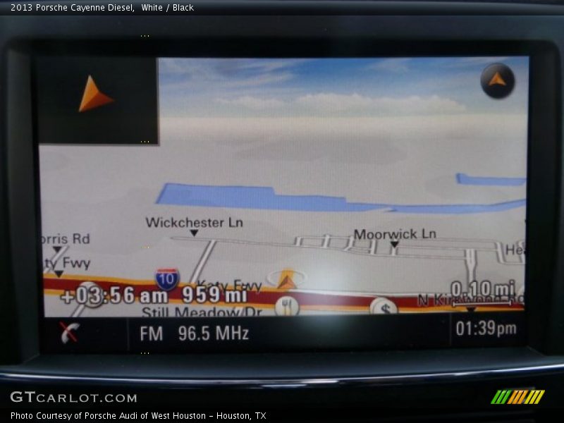 White / Black 2013 Porsche Cayenne Diesel